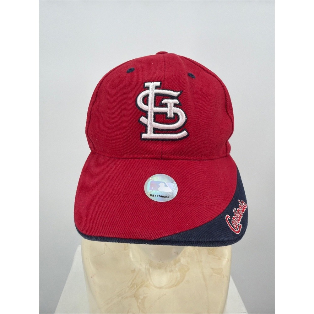 St. Louis‎ Cardinals Hat Cap Strap Back Mens One Size Red MLB Baseball Team